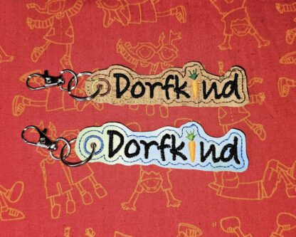 Anhänger "Dorf - Kind" mit Motiven – Bild 5