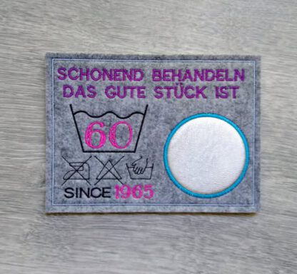 Waschetiketten "Geburtstage" (blanko - personalisierbar) – Bild 2