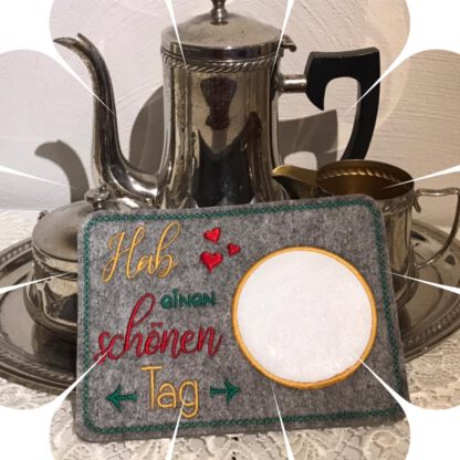 Mugrug - Set "Hab einen schönen Tag" (4 Motive) – Bild 19