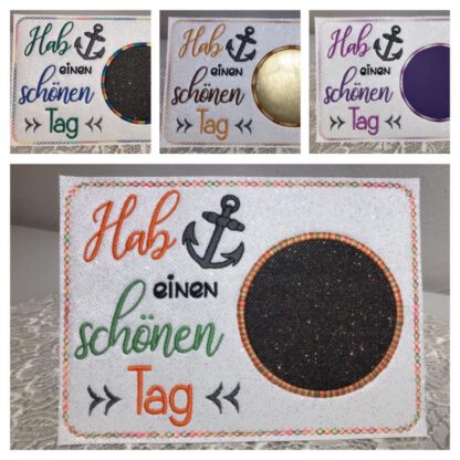Mugrug - Set "Hab einen schönen Tag" (4 Motive) – Bild 24
