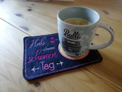 Mugrug - Set "Hab einen schönen Tag" (4 Motive) – Bild 26