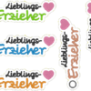 Anhänger - Set "Beste/r Erzieher/in" & "Lieblingserzieher/in" – Bild 4