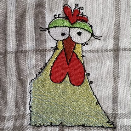 Happy Stitching - Huhn