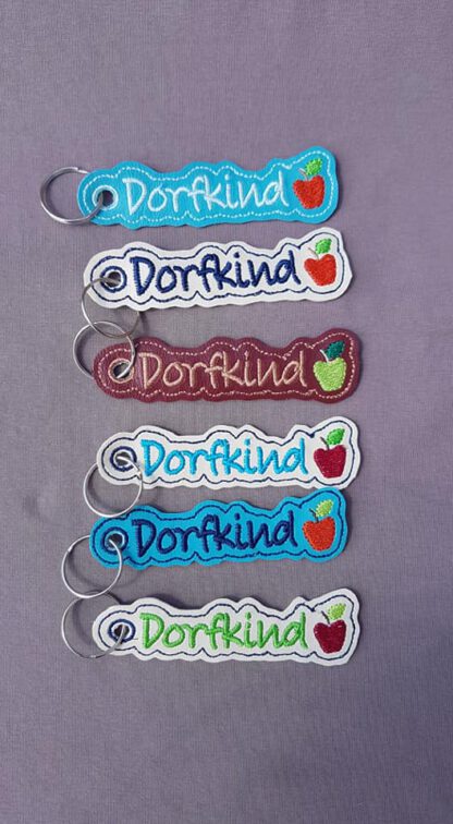Anhänger "Dorf - Kind" mit Motiven – Bild 11