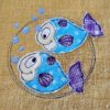 Sternzeichen - Set (Doodle-Applikation) 10x10 cm – Bild 7