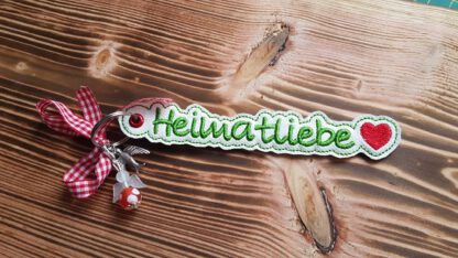 Anhänger "Heimatliebe" mit Herz – Bild 3