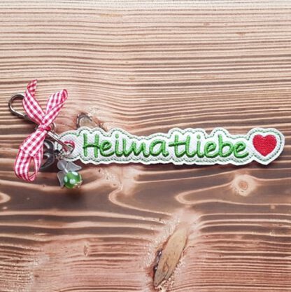 Anhänger "Heimatliebe" mit Herz