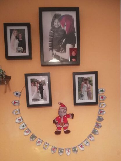 Mini-Wimpelkette "Frohe Weihnachten" – Bild 11