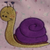 Doodle-Applikation "Schnecke FINE"
