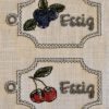 61 Einmach-Schilder (für Marmeladen, Mus, Gelee, Liköre, Essig, Shrup, Amaretto, Limoncello, Eierlikör etc.) – Bild 17