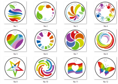 3-in-1 Rainbow-Mix PRIDE Regenbogen LGBTQ (12 Dateien) – Bild 2