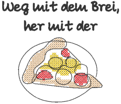 Sprüche - Set für Babylätzchen – Bild 4