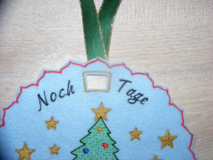 Adventskalender / Drehkalender Tannenbaum – Bild 8