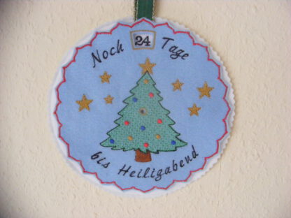Adventskalender / Drehkalender Tannenbaum – Bild 11