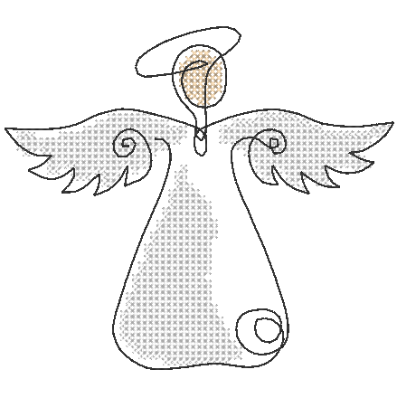 Bestecktaschen - Weihnachten (12 Single Line Motive) – Bild 13