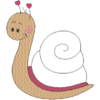 Doodle-Applikation "Schnecke FINE" – Bild 4