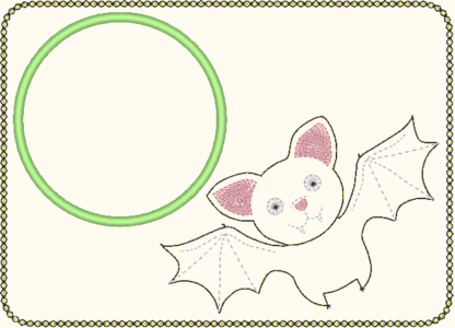 Mugrug mit Fledermaus (Halloween) – Bild 3