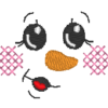 6 Schneemänner mit Gesicht (ITH und Doodle) – Bild 7