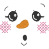 6 Schneemänner mit Gesicht (ITH und Doodle) – Bild 11