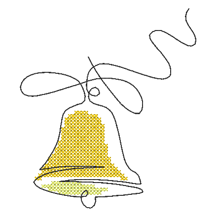 Bestecktaschen - Weihnachten (12 Single Line Motive) – Bild 15