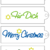 DANKE / MERCI Verpackung für Weihnachten – Bild 6
