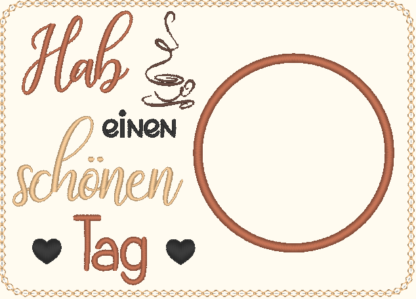 Mugrug - Set "Hab einen schönen Tag" (4 Motive) – Bild 5