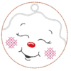 6 Kekse / Lebkuchen mit Gesicht (ITH und Doodle) – Bild 16