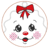 6 Kekse / Lebkuchen mit Gesicht (ITH und Doodle) – Bild 20