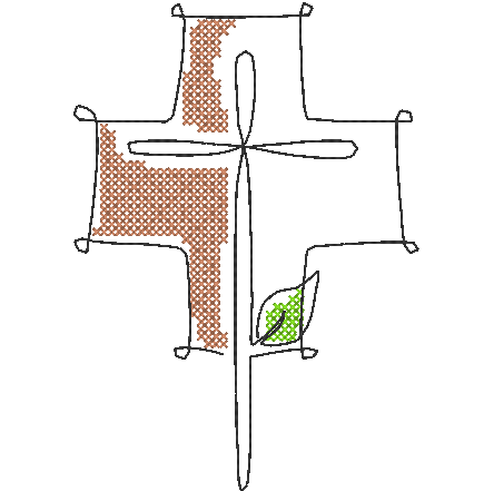 Bestecktaschen - Weihnachten (12 Single Line Motive) – Bild 18