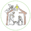Untersetzer Single Line Advent (24 Dateien) – Bild 37