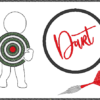 Dart - Set (Untersetzer, Mugrug, Anhänger, Schild etc.) – Bild 19
