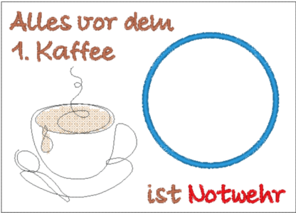 Mugrug "Alles vor dem 1. Kaffee ist Notwehr" – Bild 11