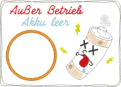 Mugrug "Außer Betrieb - Akku leer" – Bild 10