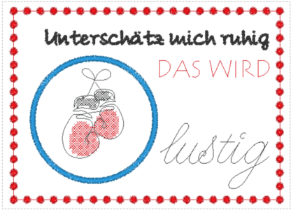 Mugrug "Unterschätz mich ruhig - das wird lustig" – Bild 5
