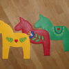 Dala Pferde (12 Muster) Doodle / ITH – Bild 3