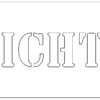 Geldgeschenk & Schokoladenhülle "NICHTS" in 2 Schriftarten – Bild 7