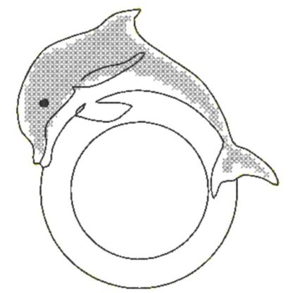 Serviettenring Delphin – Bild 4