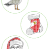 Untersetzer Single Line Advent (24 Dateien) – Bild 51