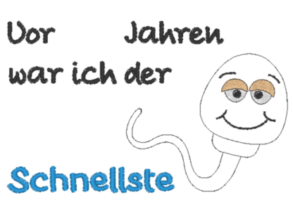 Spruch mit Spermium (in 3 Versionen) personalisierbar – Bild 12
