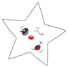 6 Sterne mit Gesicht (ITH und Doodle) – Bild 12