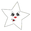 6 Sterne mit Gesicht (ITH und Doodle) – Bild 13