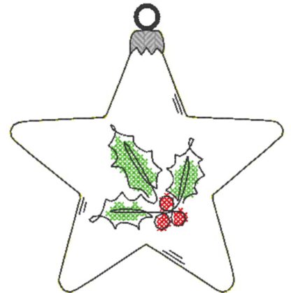 Christbaumschmuck STERNE Single Line – Bild 33