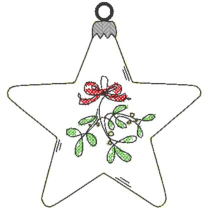 Christbaumschmuck STERNE Single Line – Bild 34