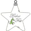 Christbaumschmuck STERNE Single Line – Bild 36