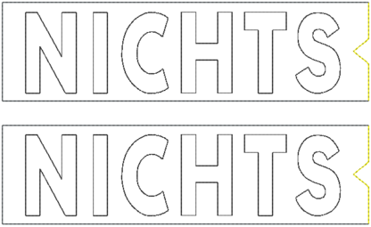 Geldgeschenk & Schokoladenhülle "NICHTS" in 2 Schriftarten – Bild 8