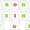 Mini-Wimpelkette "Frohe Weihnachten" – Bild 15