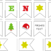 Mini-Wimpelkette "Frohe Weihnachten" – Bild 16
