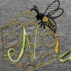 Bienen-Monogramme A-Z – Bild 3
