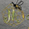 Bienen-Monogramme A-Z – Bild 6