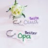 Anhänger-Set "Beste Oma" & "Bester Opa"